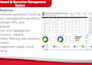 create an excel production dashboard and KPI report